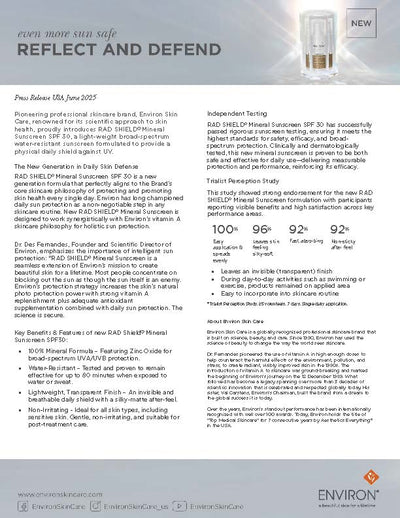 Consumer Press Release