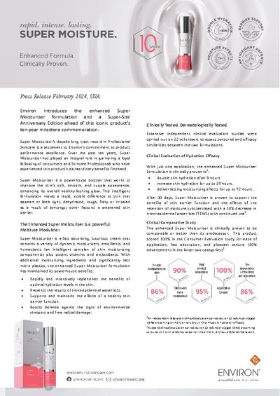 Consumer Press Release